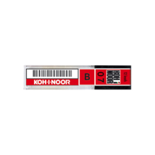 ASTUCCIO 12 MICROMINE 0,7mm B E207 KOHINOOR